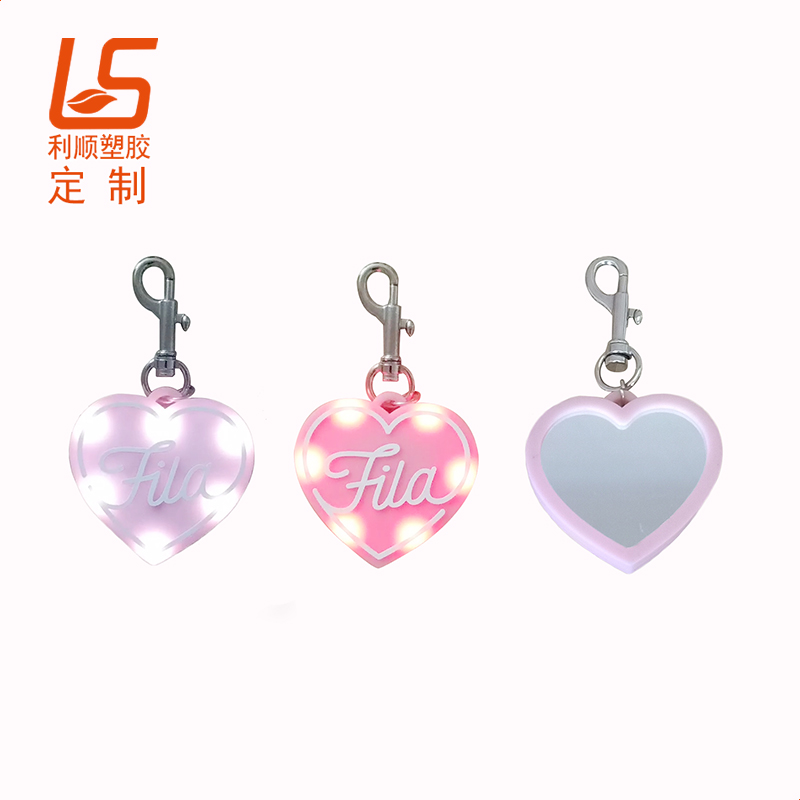 硅膠化妝鏡LED背包燈