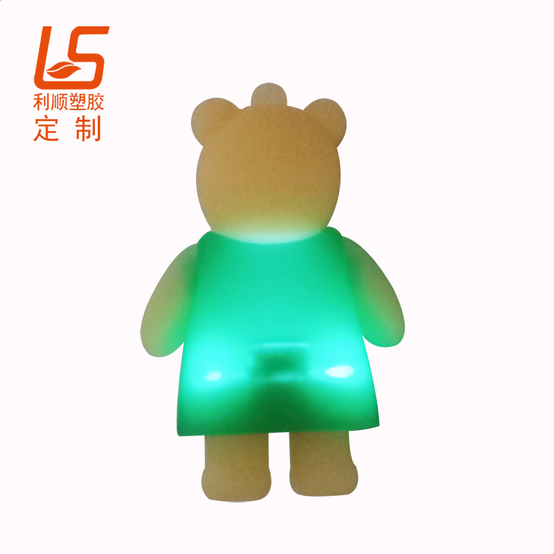 定制立體公仔LED發(fā)光背包警示燈星巴克立體公仔發(fā)光燈 (3)