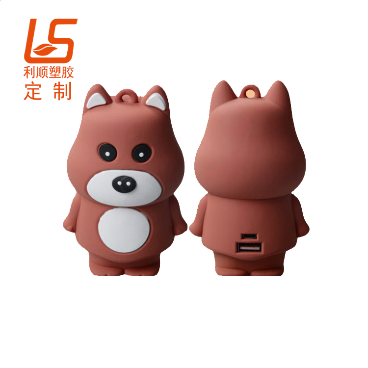 定制立體公仔移動(dòng)電源 硅膠卡通公仔移動(dòng)電源